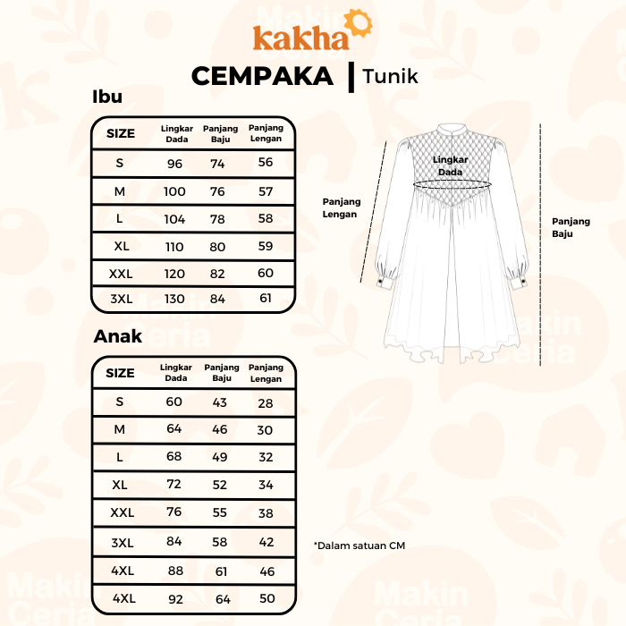 Cempaka - Tunik Wanita