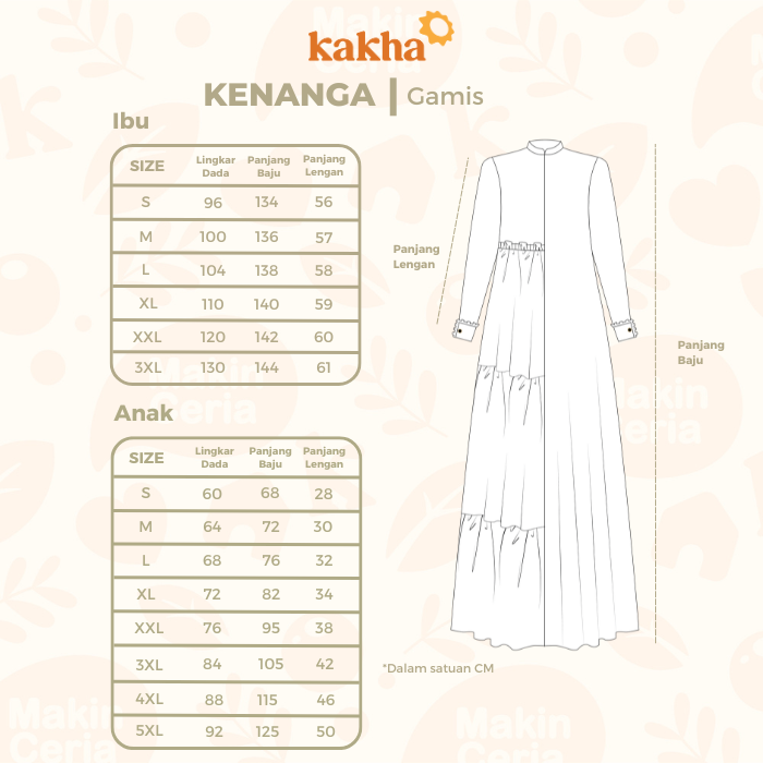 Kenanga - Gamis Wanita