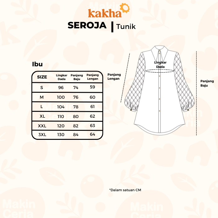 Seroja - Tunik Wanita