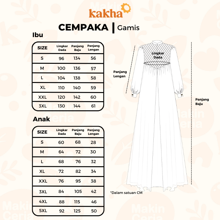 Cempaka - Gamis Anak