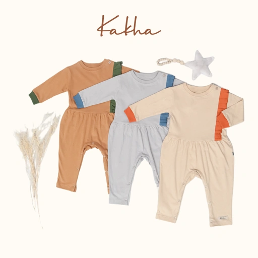 Image of Mini Kakha- Sleepsuit Bayi Novara (0-1 tahun) SNI / Sleepsuit bayi lengan panjang / Romper bayi perempuan