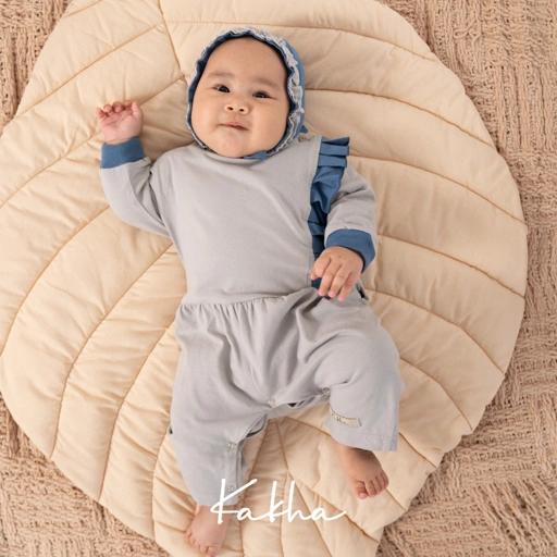 Image of Mini Kakha- Sleepsuit Bayi Novara (0-1 tahun) SNI / Sleepsuit bayi lengan panjang / Romper bayi perempuan
