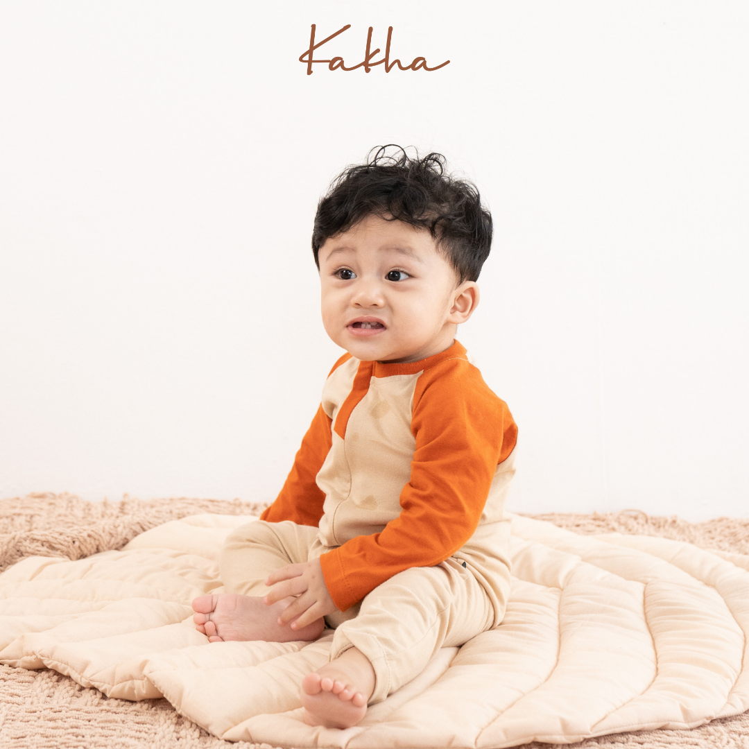 Mini Kakha- Sleepsuit Bayi Roma (0-1 tahun) SNI / Sleepsuit bayi lengan panjang / Romper bayi