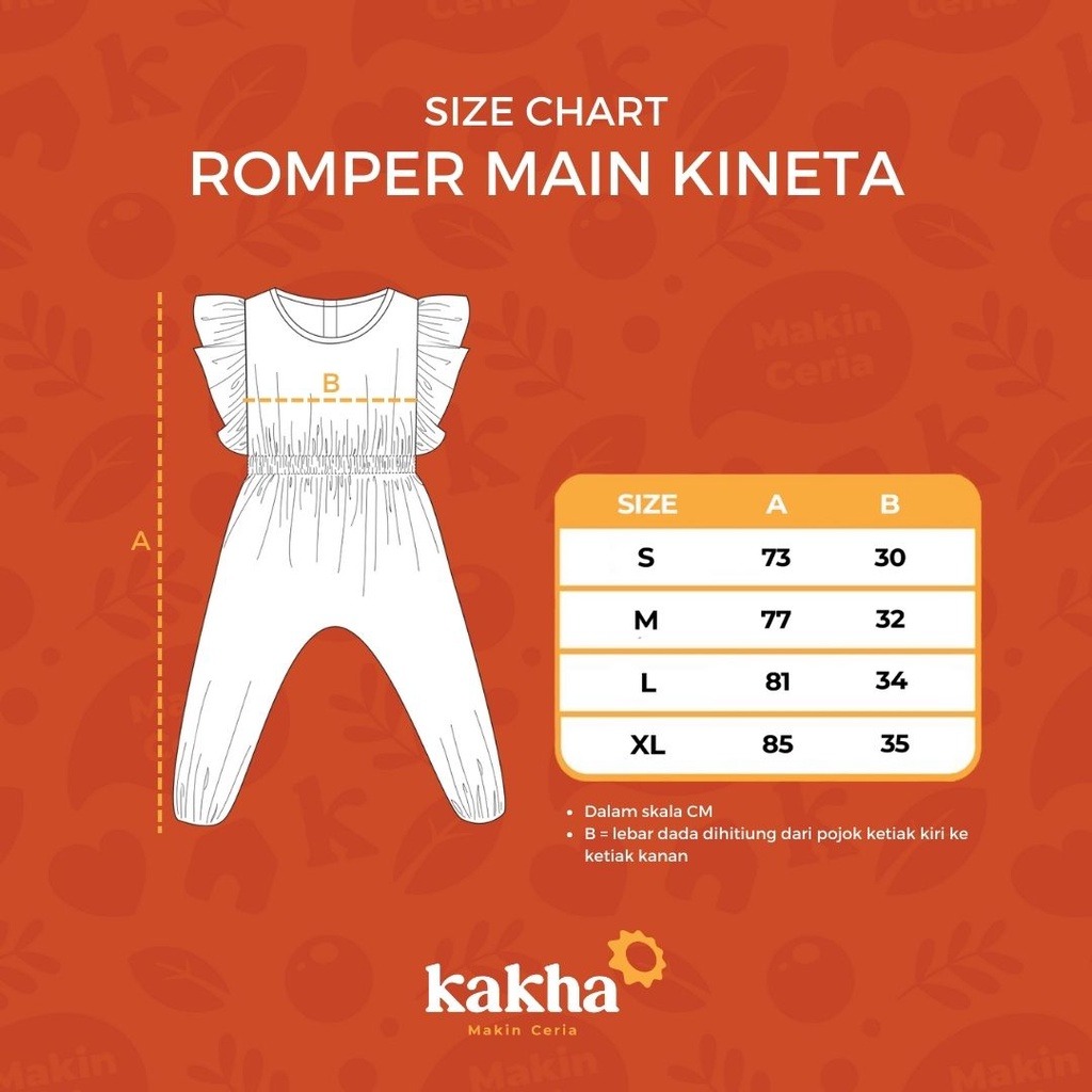 Kineta - Romper ( 0-5 Tahun )