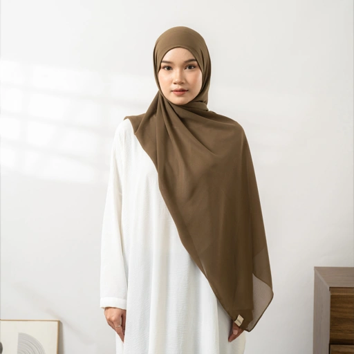 Image of Zahra Pashmina Instan By Umnawear | Hijab Instan Pashmina Ceruty
