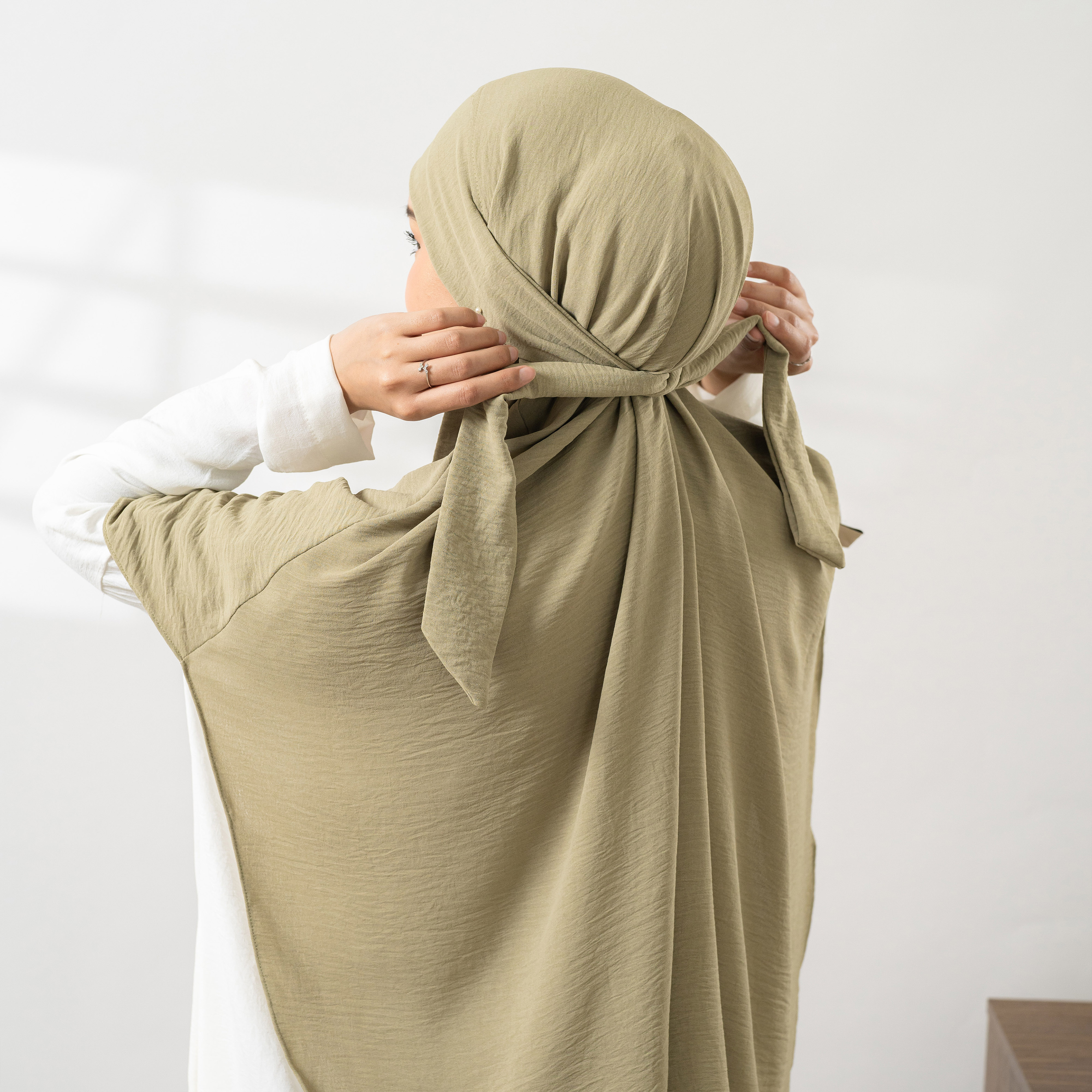Humairah French Khimar Instant Hijab Khimar Cringkle Jilbab kerudung Frech Khimar By Umnawear