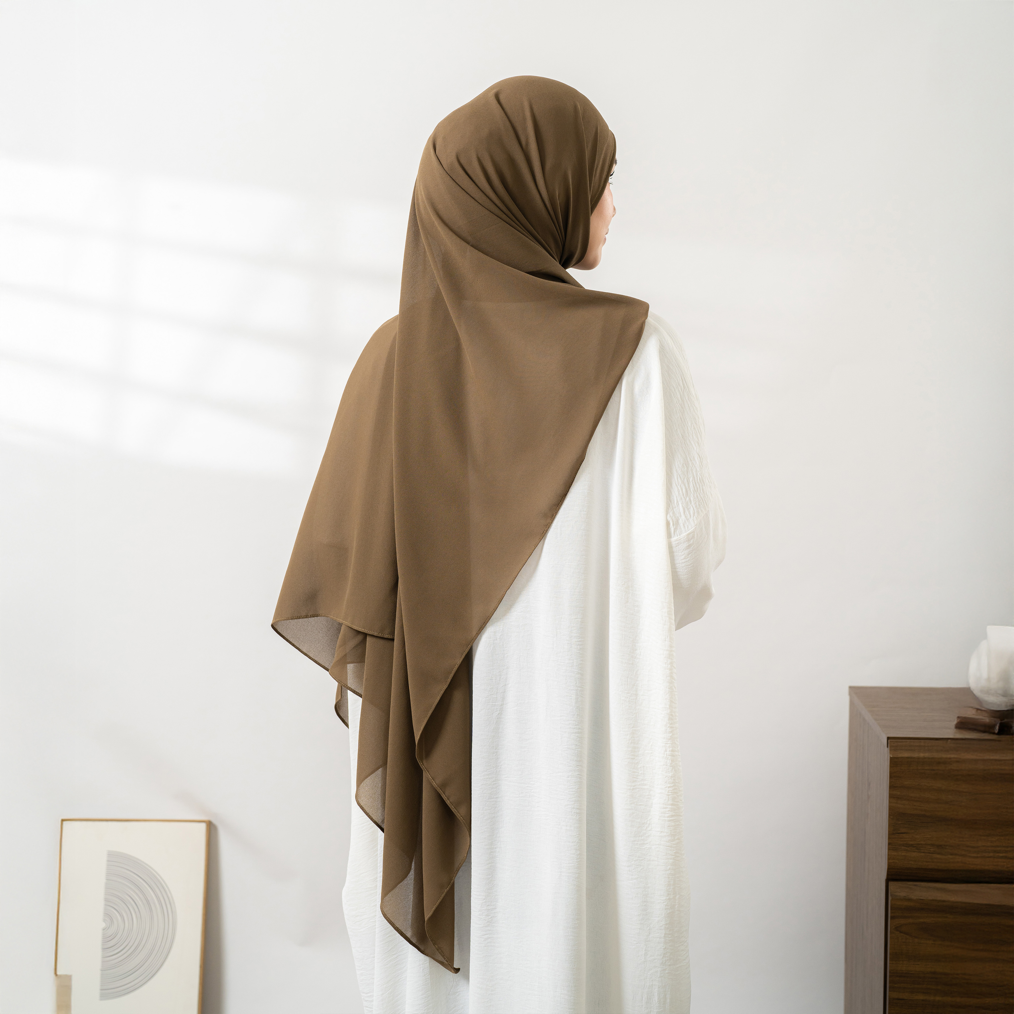 Zahra Pashmina Instan By Umnawear | Hijab Instan Pashmina Ceruty