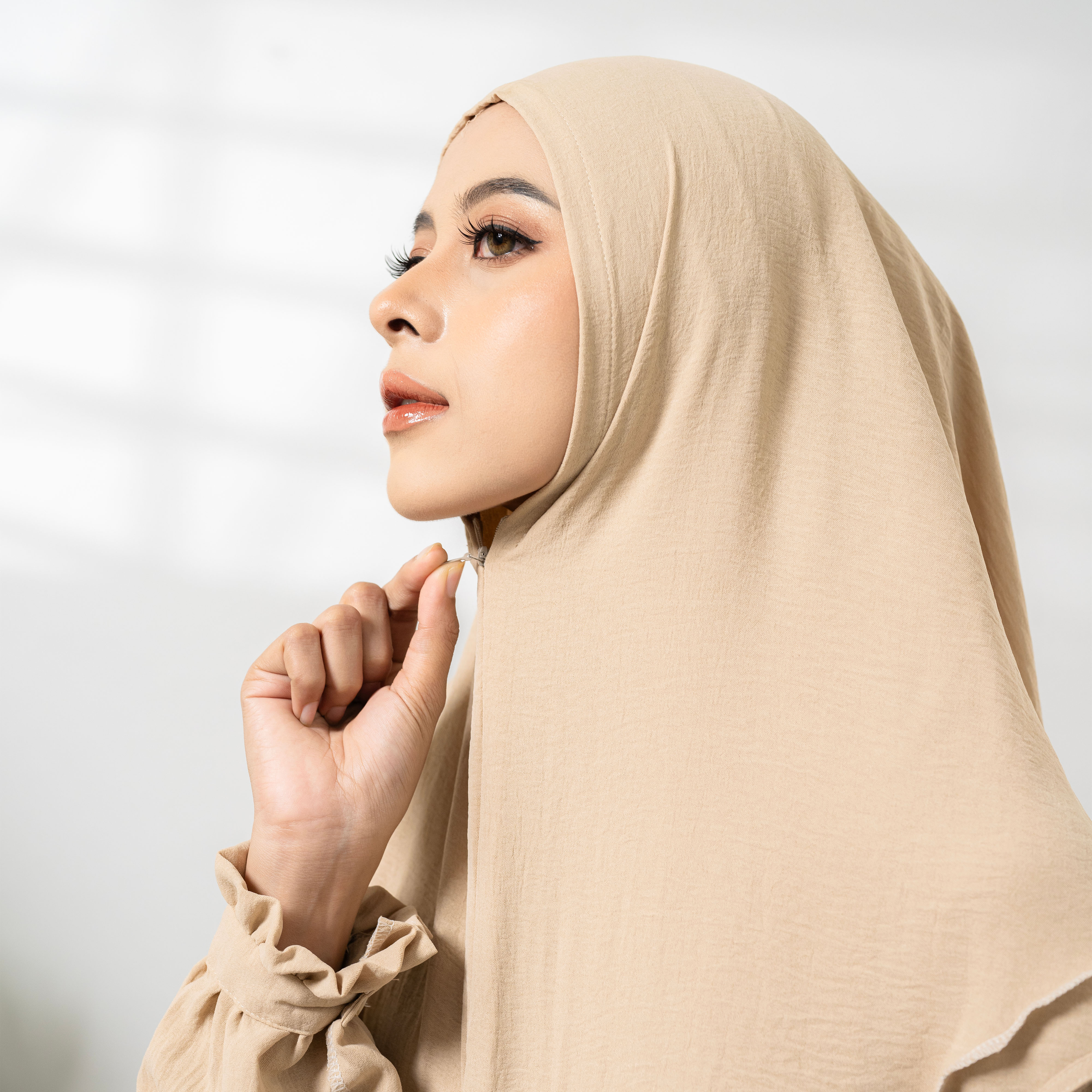 Ceisya Abaya Set Khimar By Umnawear | Gamis Set Hijab Syari Baju Lebaran Abaya Obras Jahitan Diluar Busui Raya Series