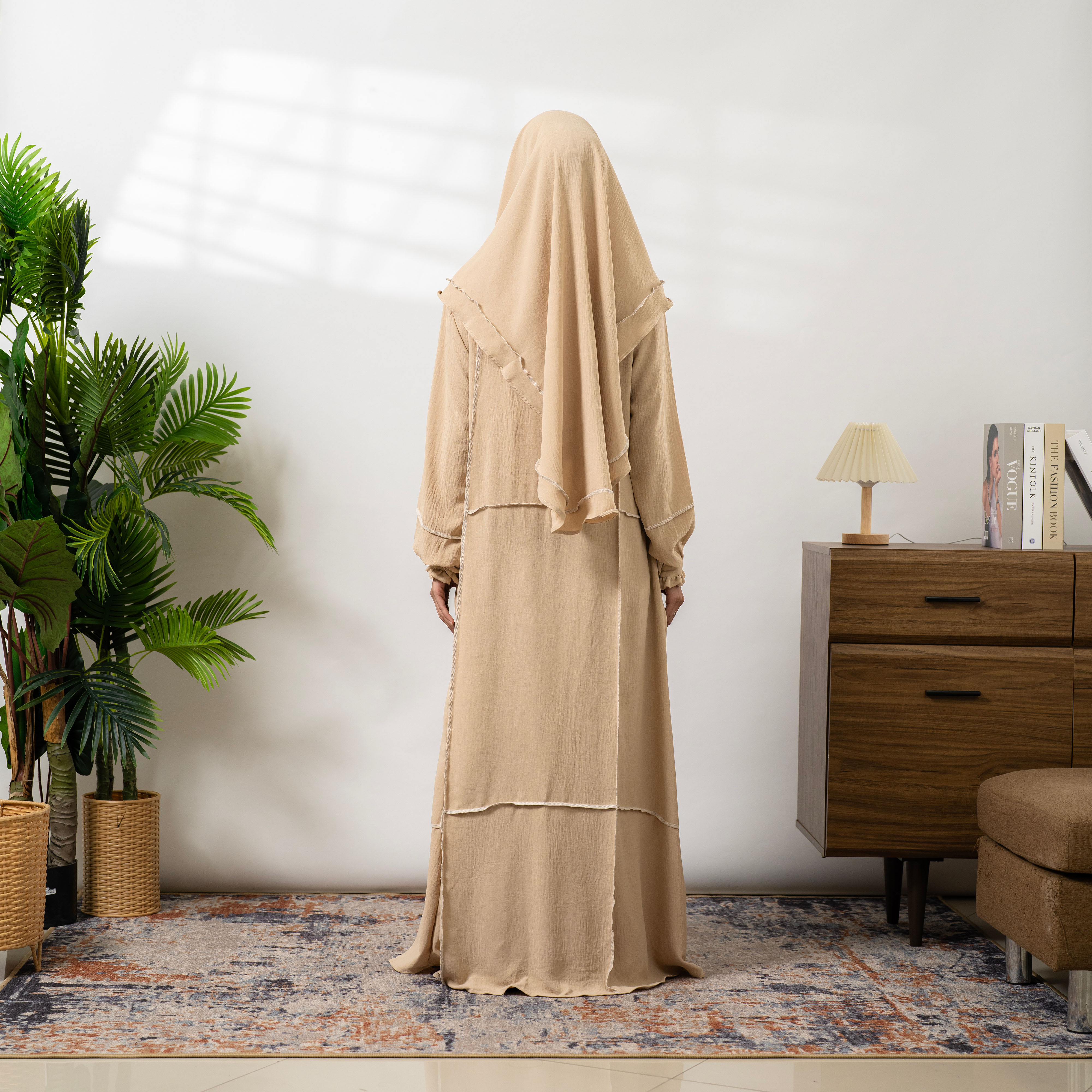 Ceisya Abaya Set Khimar By Umnawear | Gamis Set Hijab Syari Baju Lebaran Abaya Obras Jahitan Diluar Busui Raya Series