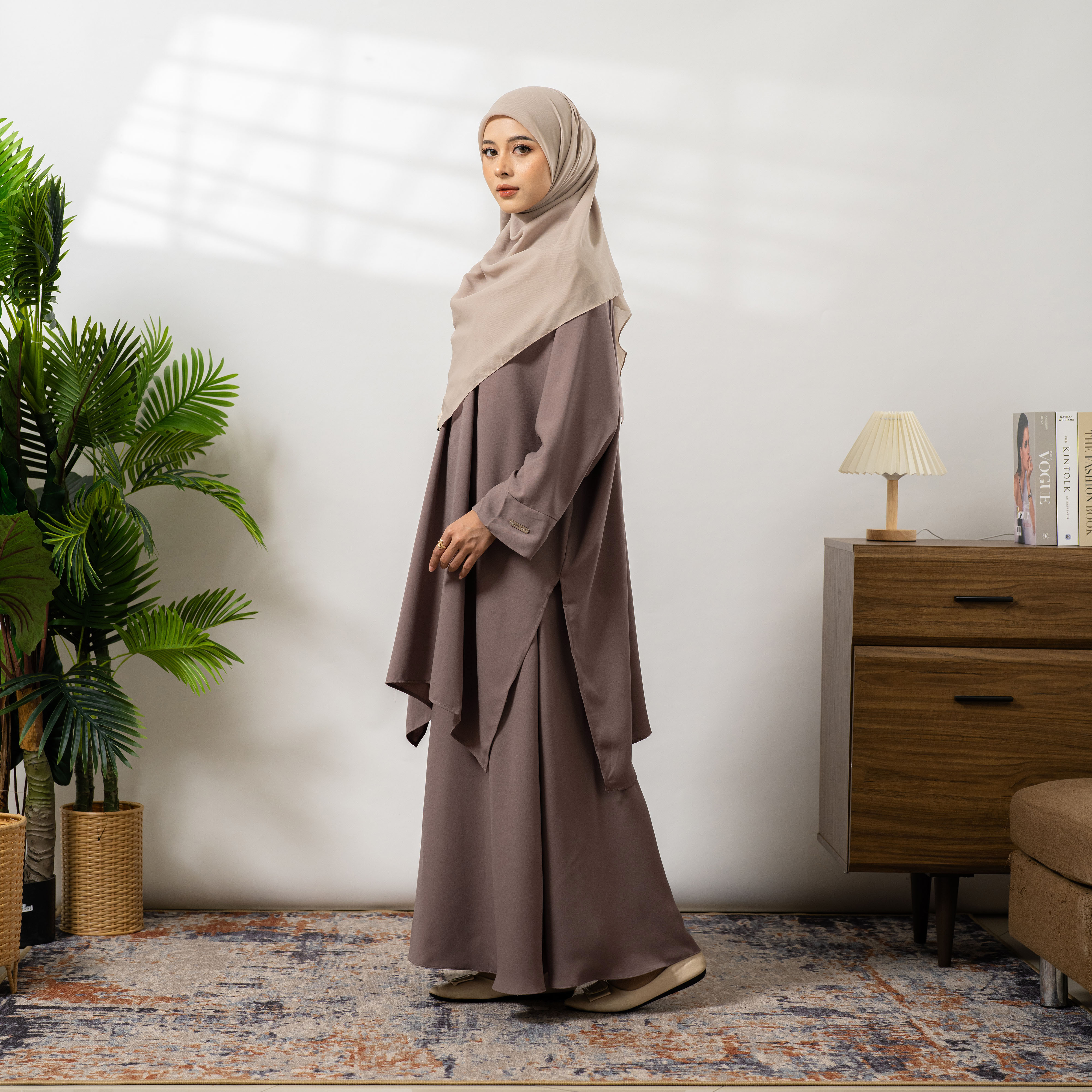 Daisha Set Tunik Melayu Muslimah ( Set Tunik dan Rok ) by Umnawear