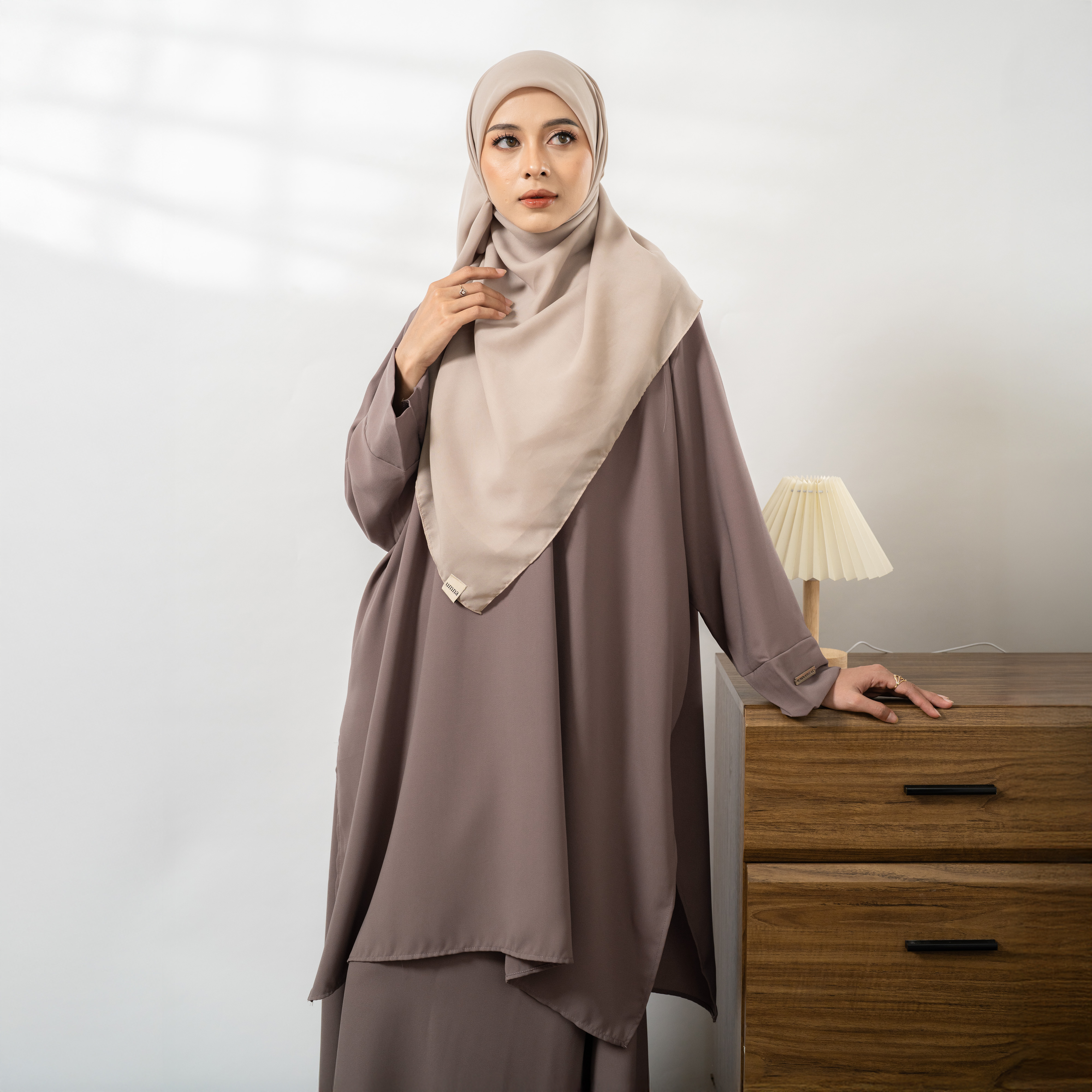 Daisha Set Tunik Melayu Muslimah ( Set Tunik dan Rok ) by Umnawear