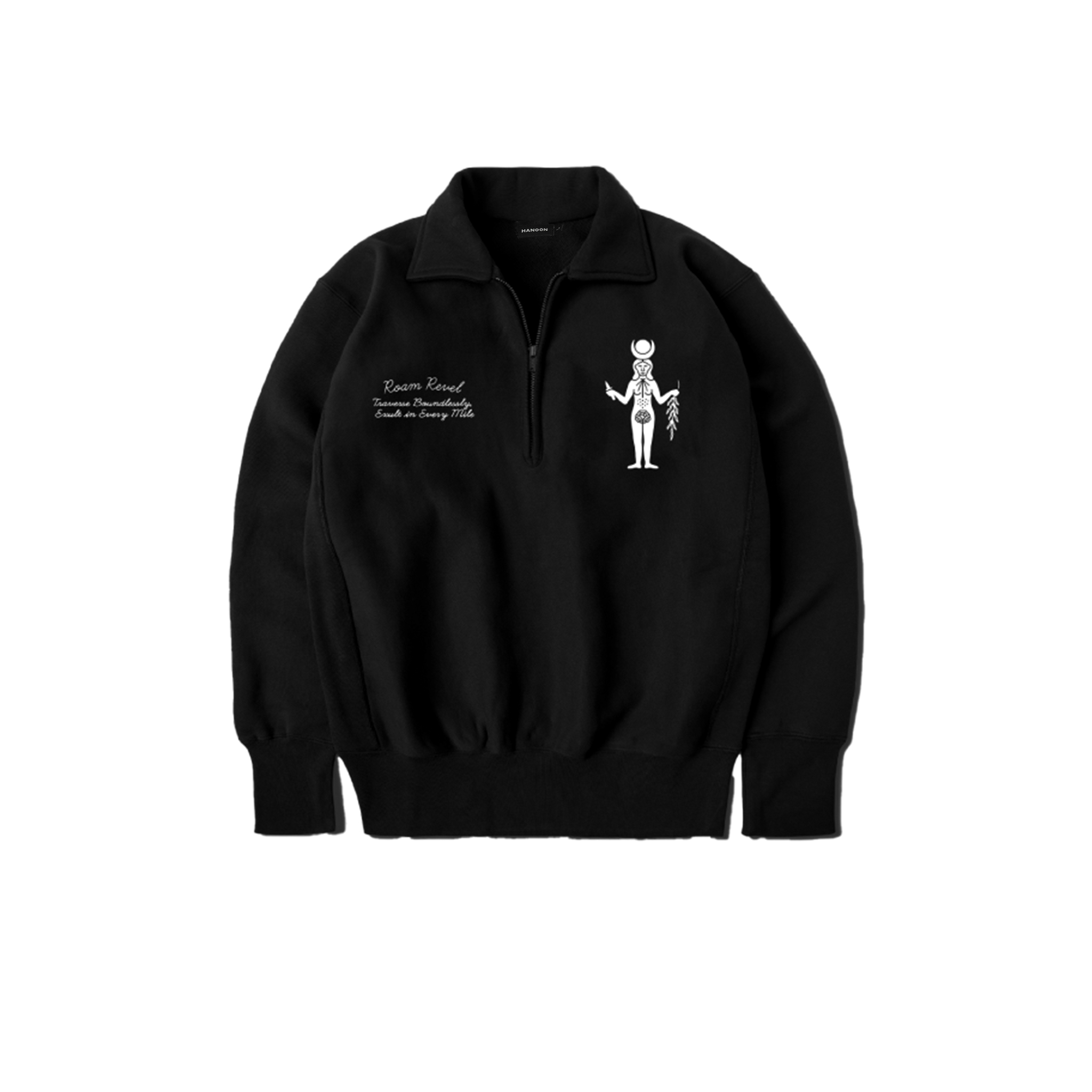 Half Zip Sweatshirt - Verde