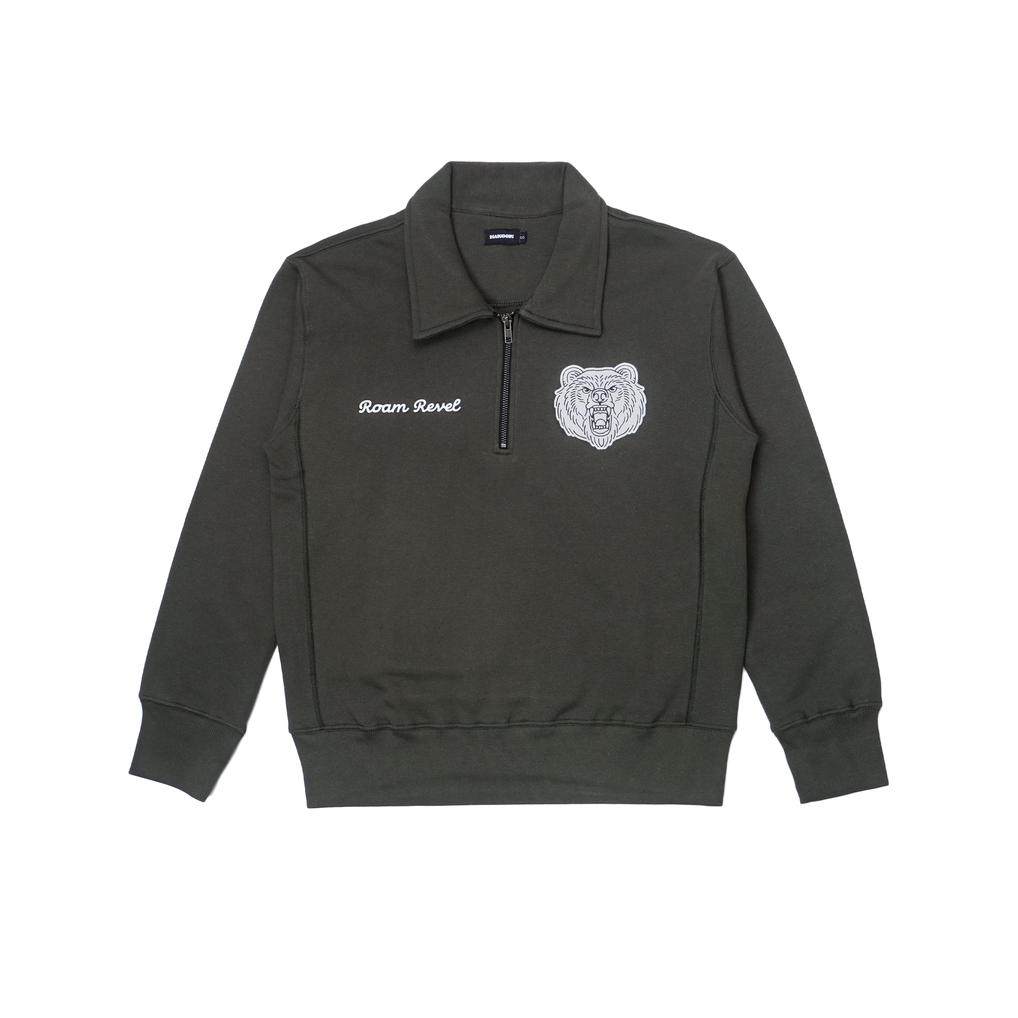 Hal Zip Swaetshirt - Pine