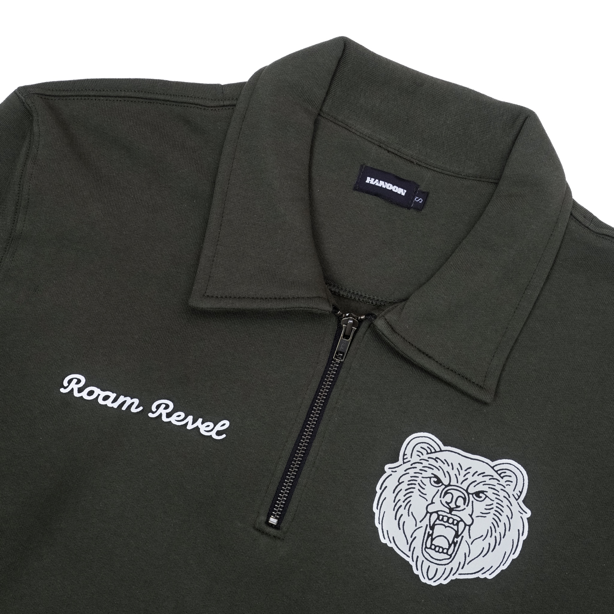 Hal Zip Swaetshirt - Pine
