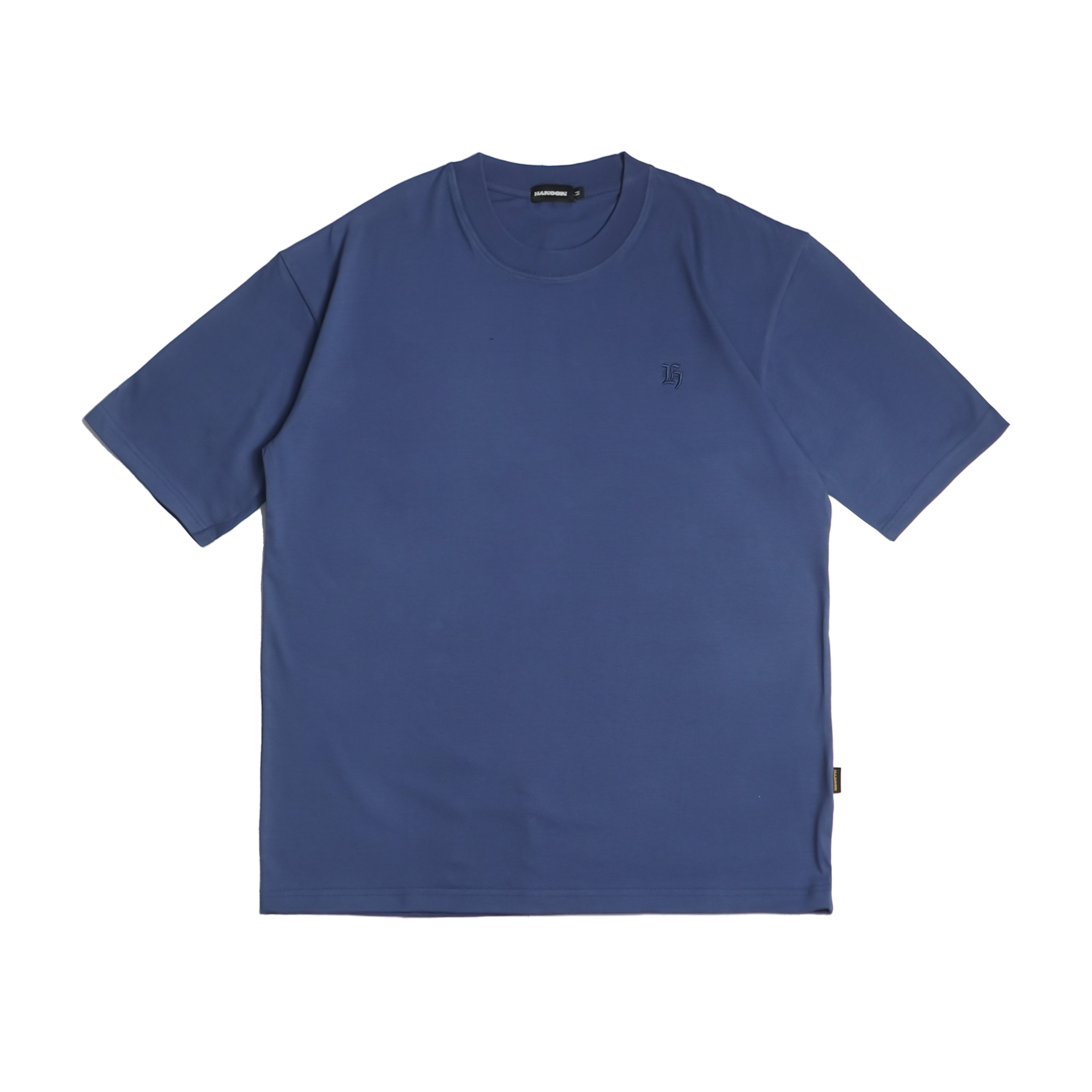 T-Shirt Heavy Cotton Oversize - Plain Blue
