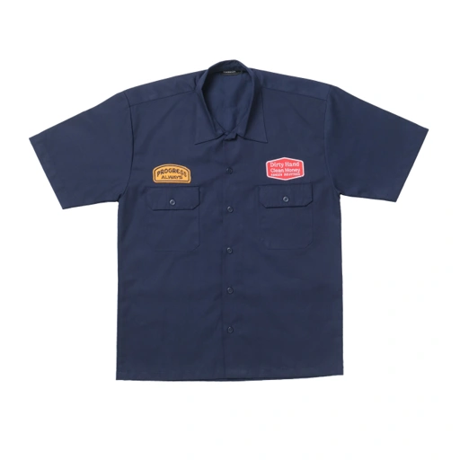 Image of Workshirt - Dirty Navy 2