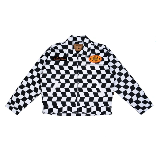 Image of Checker Jacket - Oblique