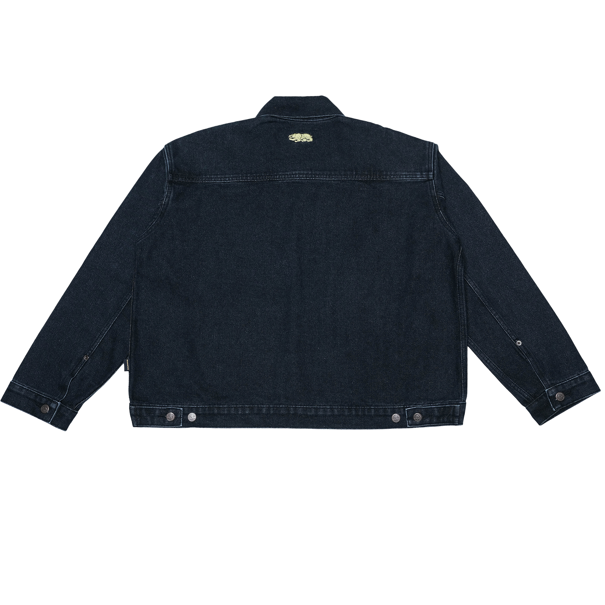 Denim Jacket - Black Bloom