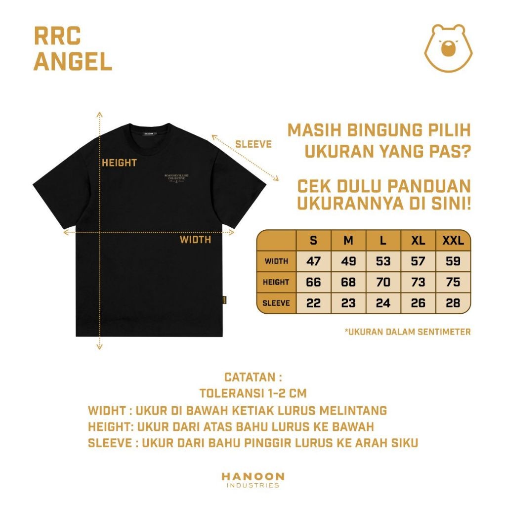 T-Shirt - Rrc Angel Black
