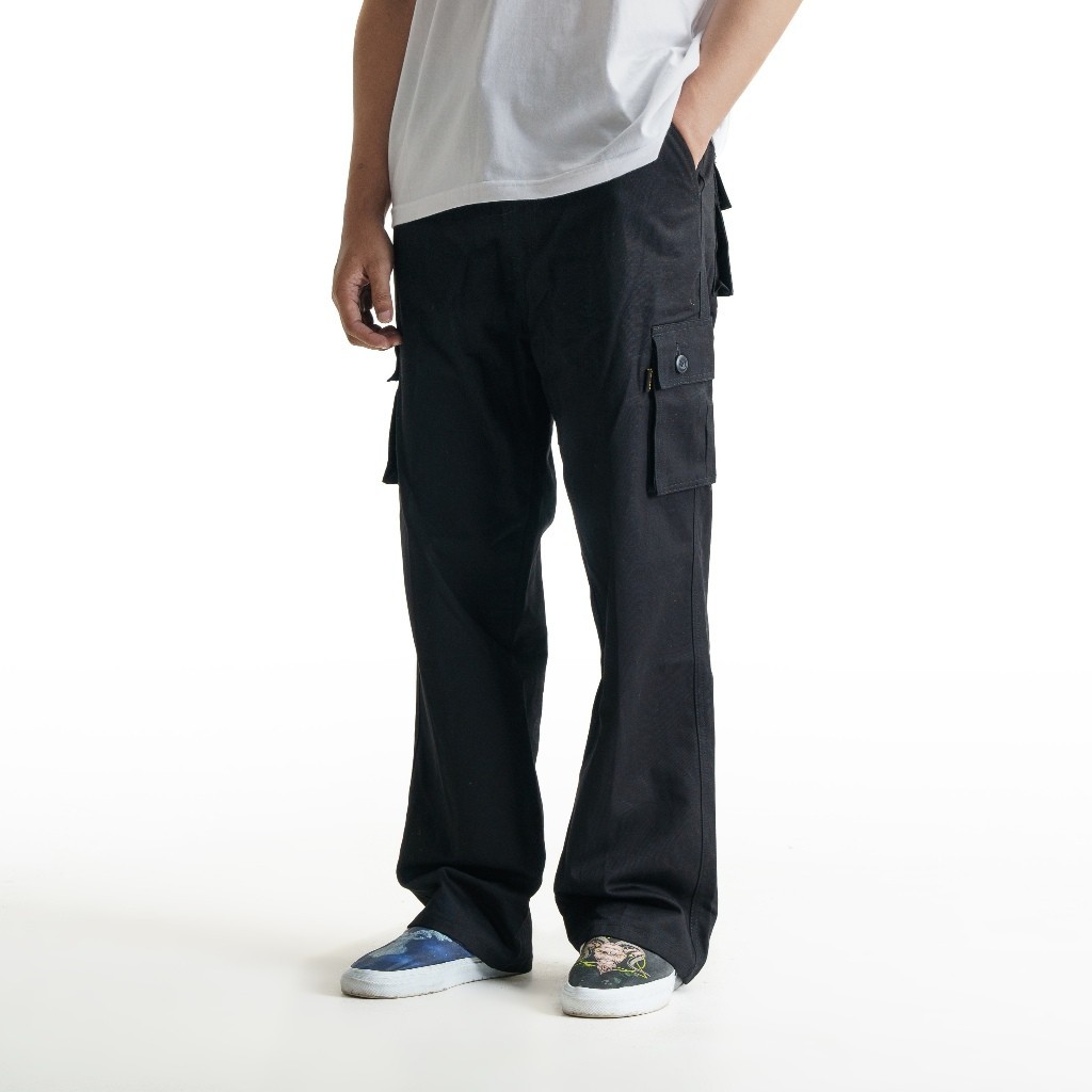 Cargo Pants Twill - Venture Black