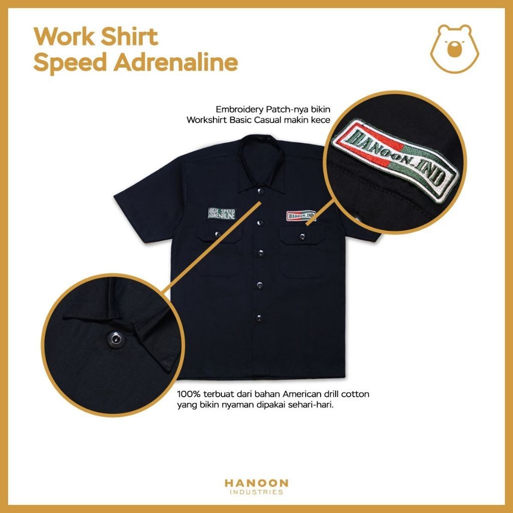 Workshirt - High Speed Black