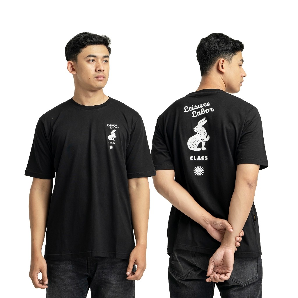 T-Shirt - Llc Rabbit Black