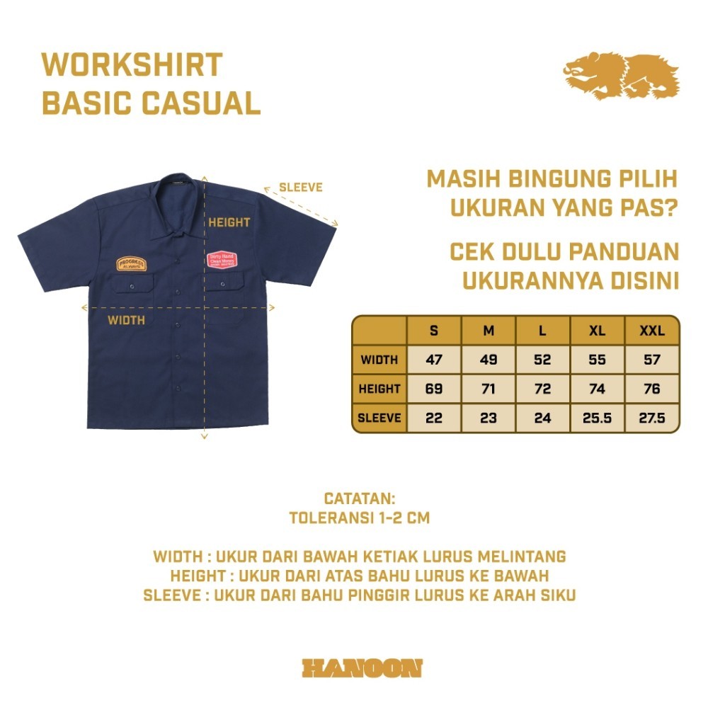 Workshirt - Dirty Navy 2