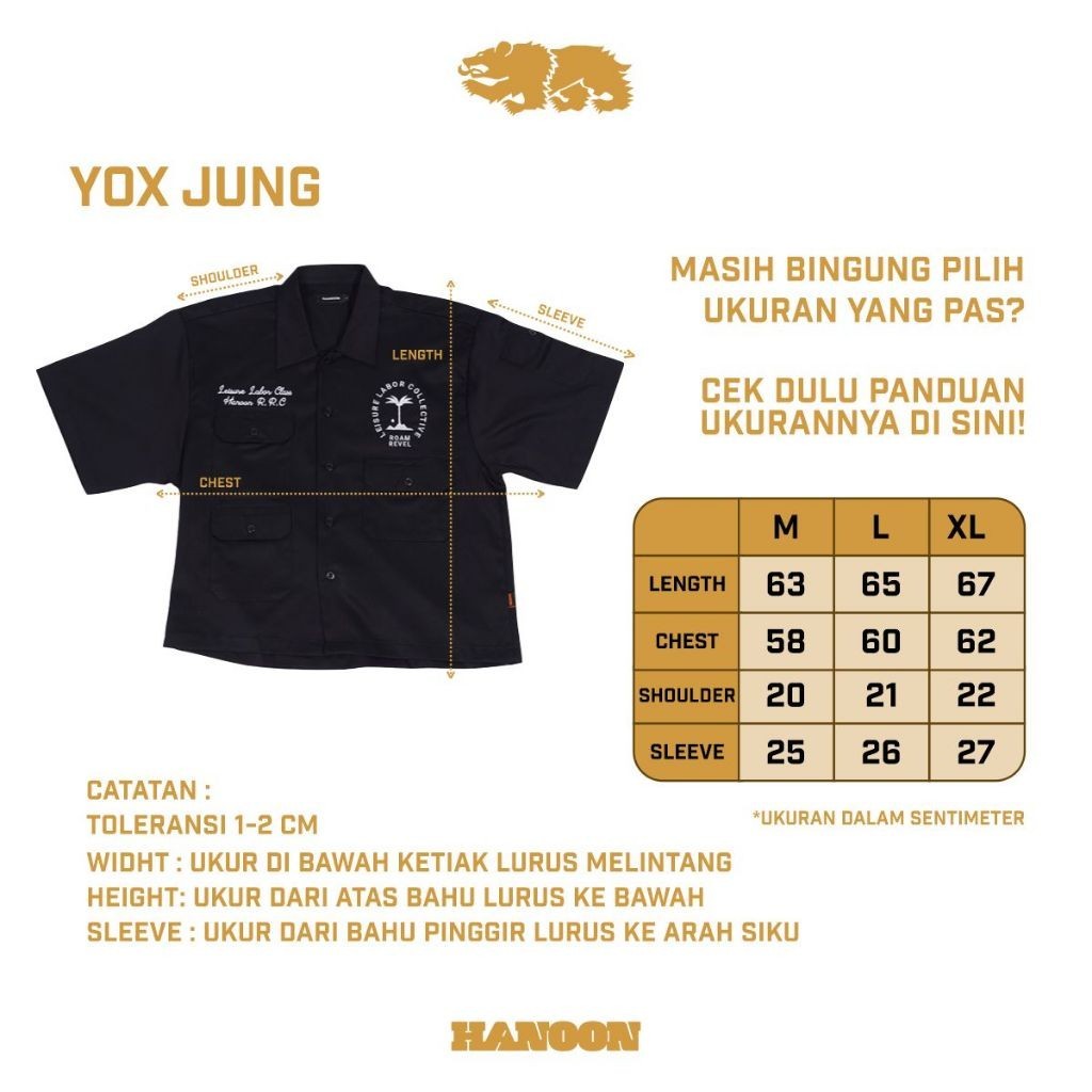 Boxy Shirt - Yox Jung Black