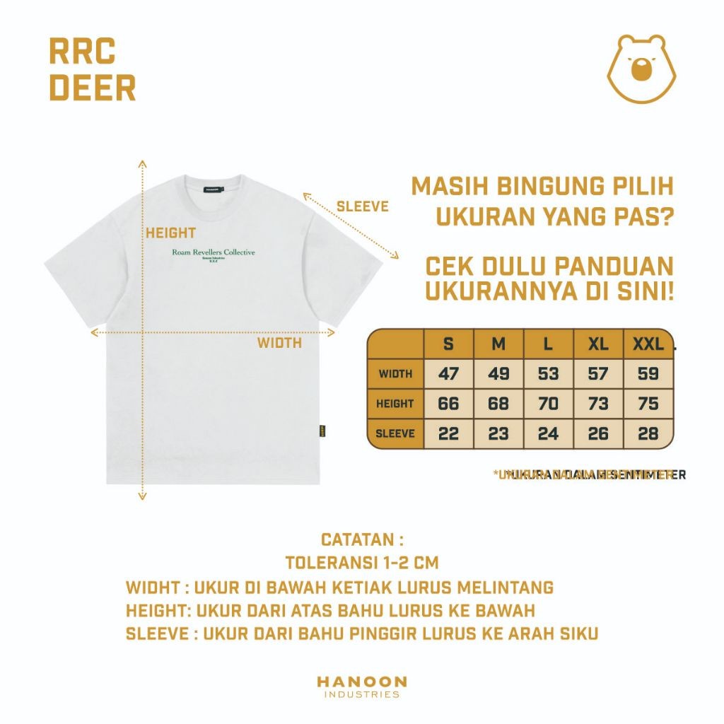 T-Shirt - Rrc Deer White