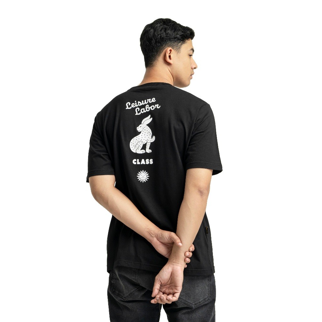 T-Shirt - Llc Rabbit Black