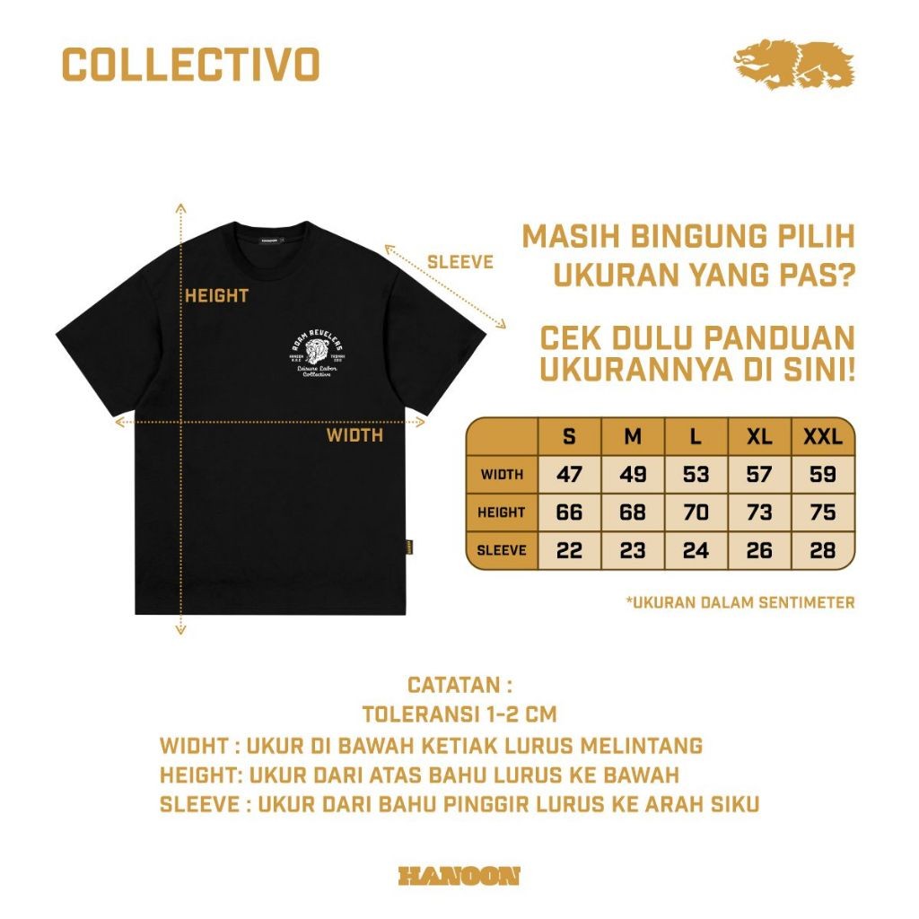 T-Shirt - Collectivo Black