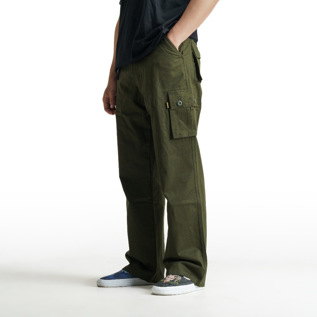 Cargo Pants Twill - Venture Army