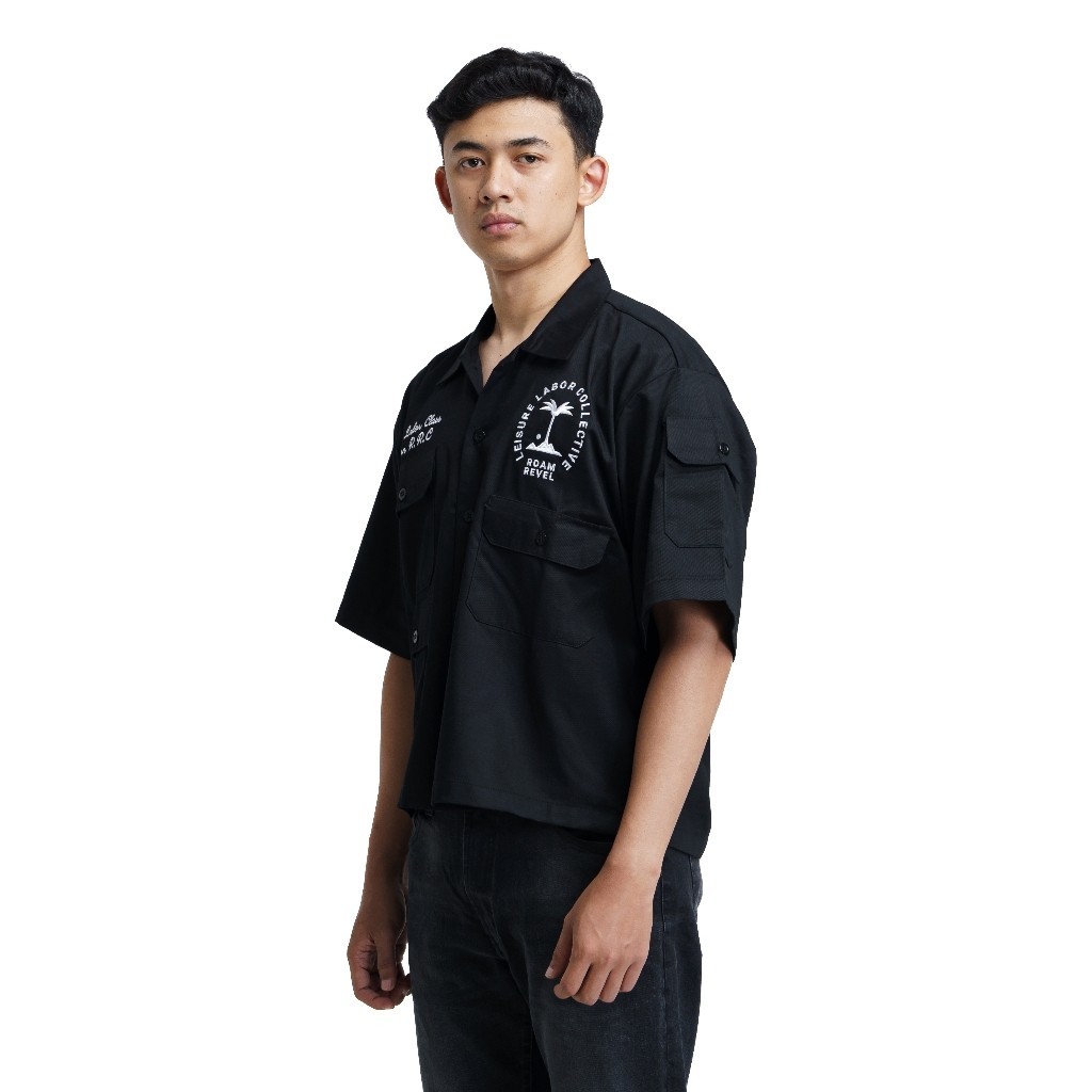 Boxy Shirt - Yox Jung Black