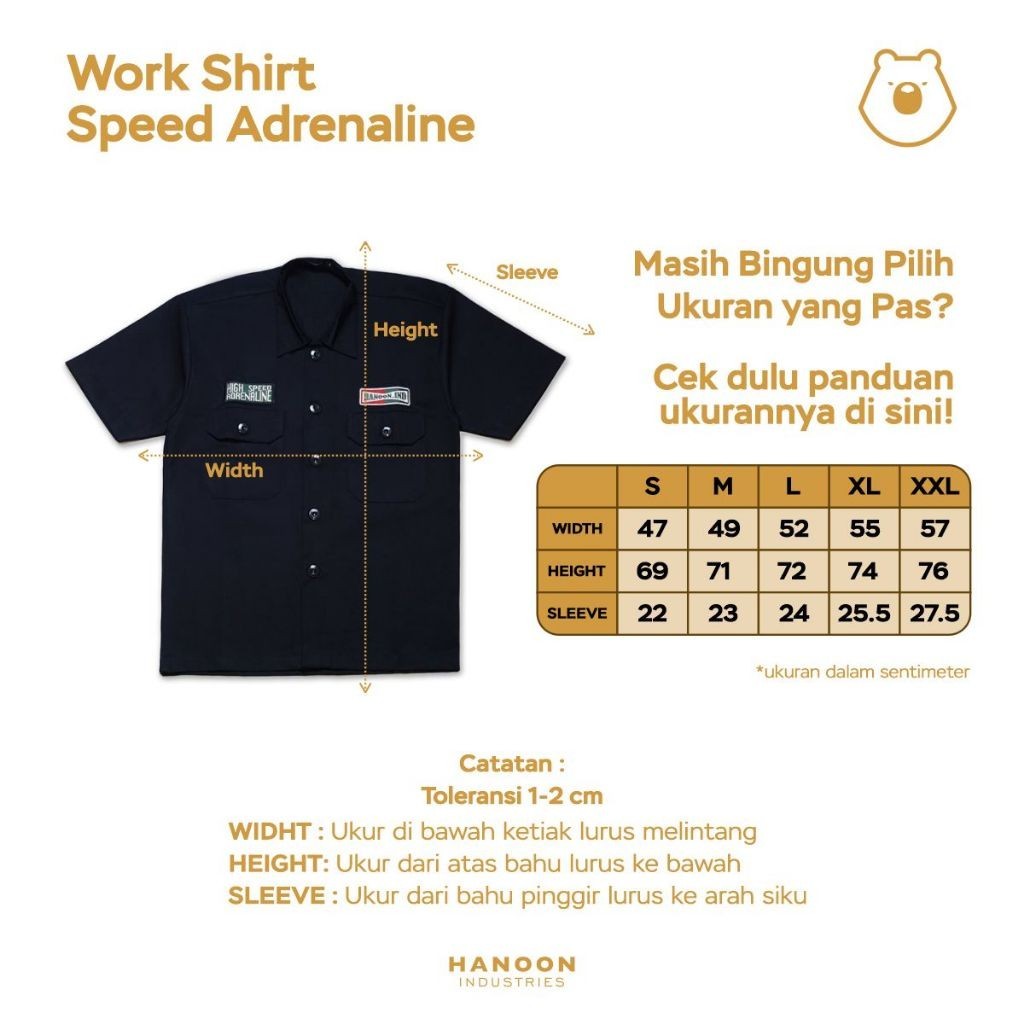 Workshirt - High Speed Black