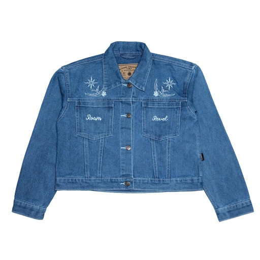 Image of Woman Denim Jacket - Emberly