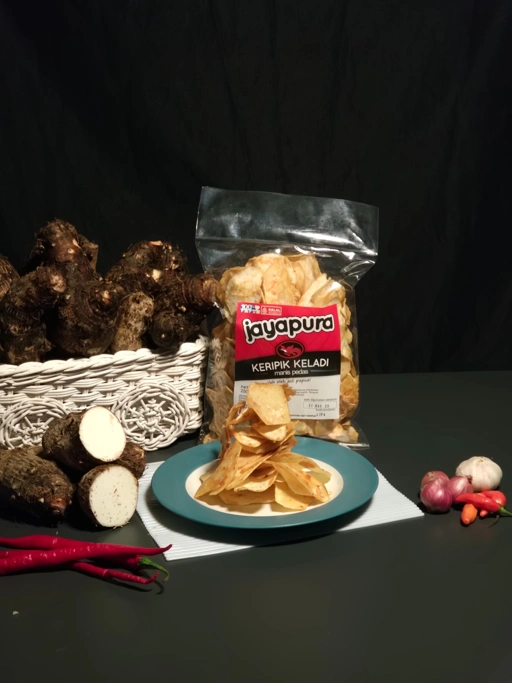 Image of Keripik Keladi Jayapura Manis Pedas 150 gr