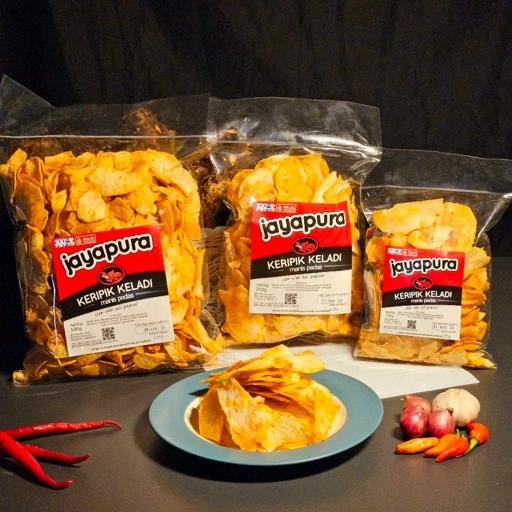Image of Keripik Keladi Jayapura Manis Pedas 500 gr