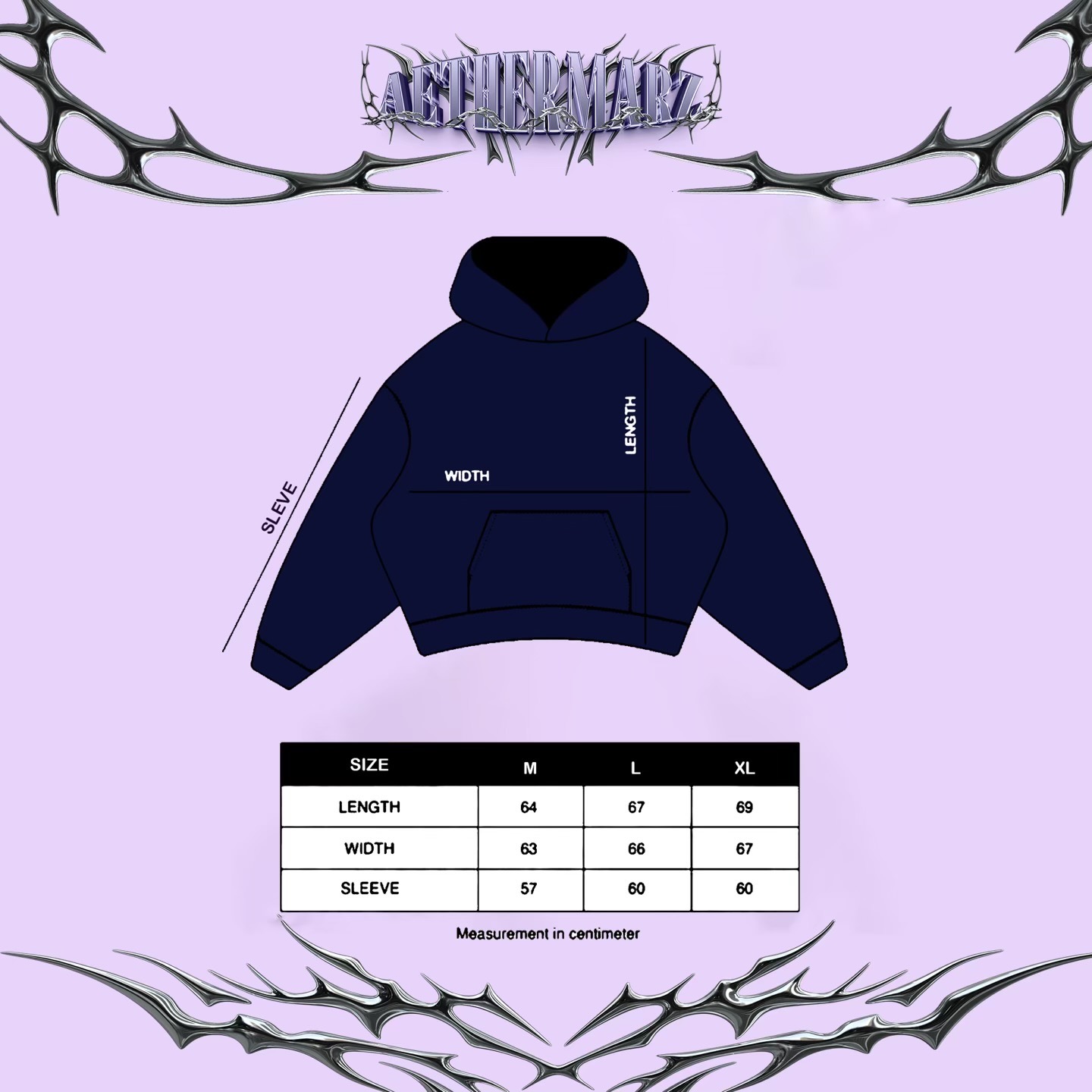 Boxy Tee Hoodie Zipper Ykk | Aethermarz "Resurgo"