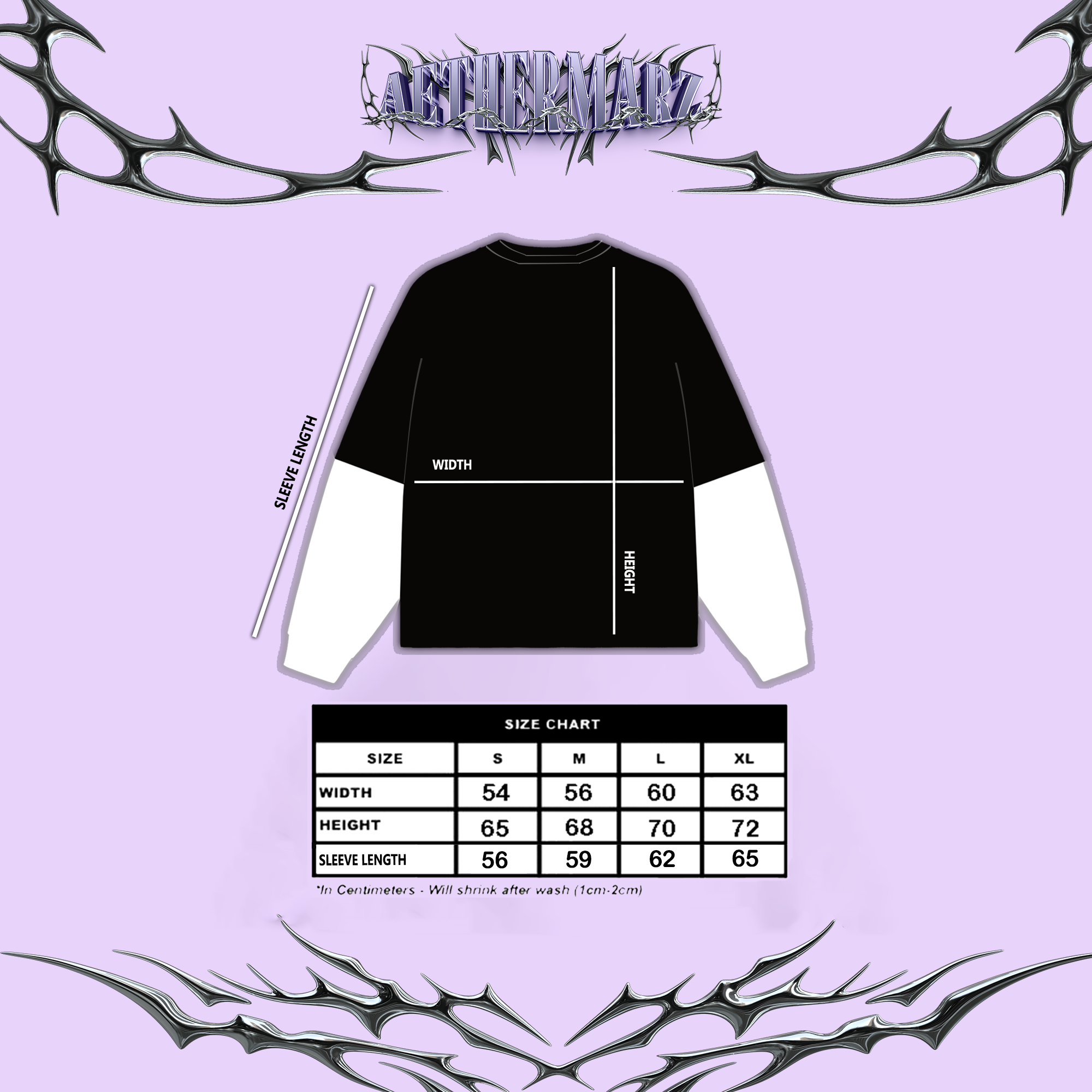Longsleeve Boxy Double Layer | "LEGACY OF RESISTANCE" Hitam | AETHERMARZ