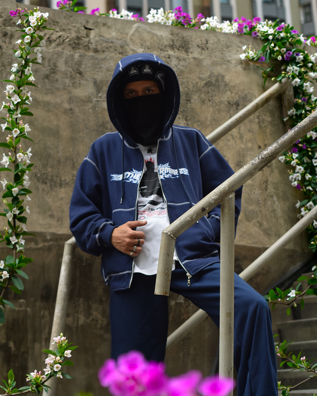 Boxy Tee Hoodie Zipper Ykk | Aethermarz "Resurgo"