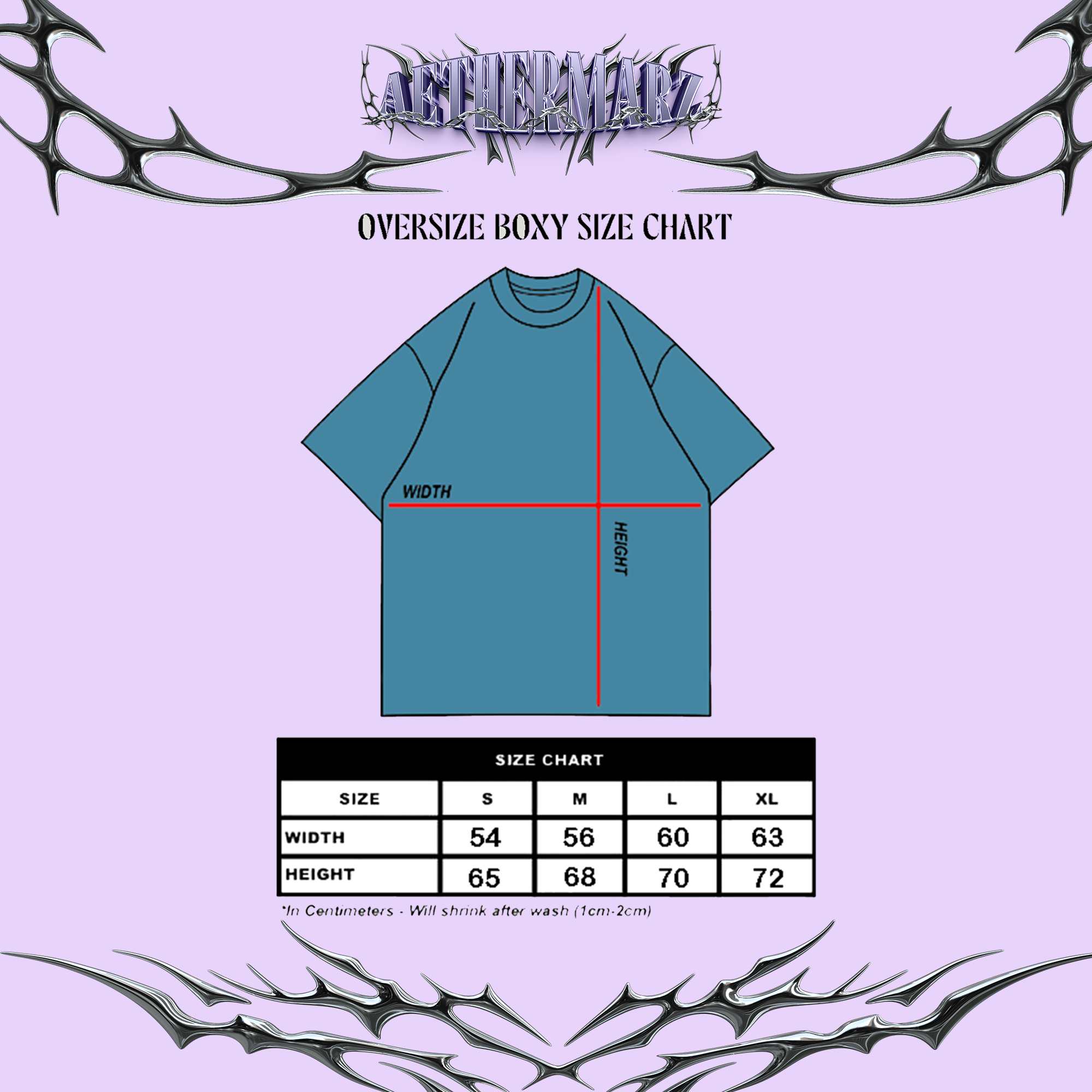  Boxy Tee Aethermarz - Urban Splash series