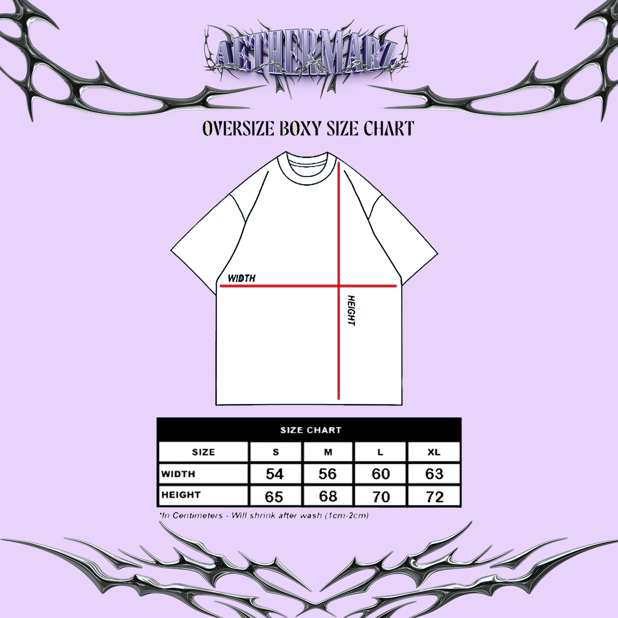 Boxy Tee Aethermarz - Hidden Irony CYN40