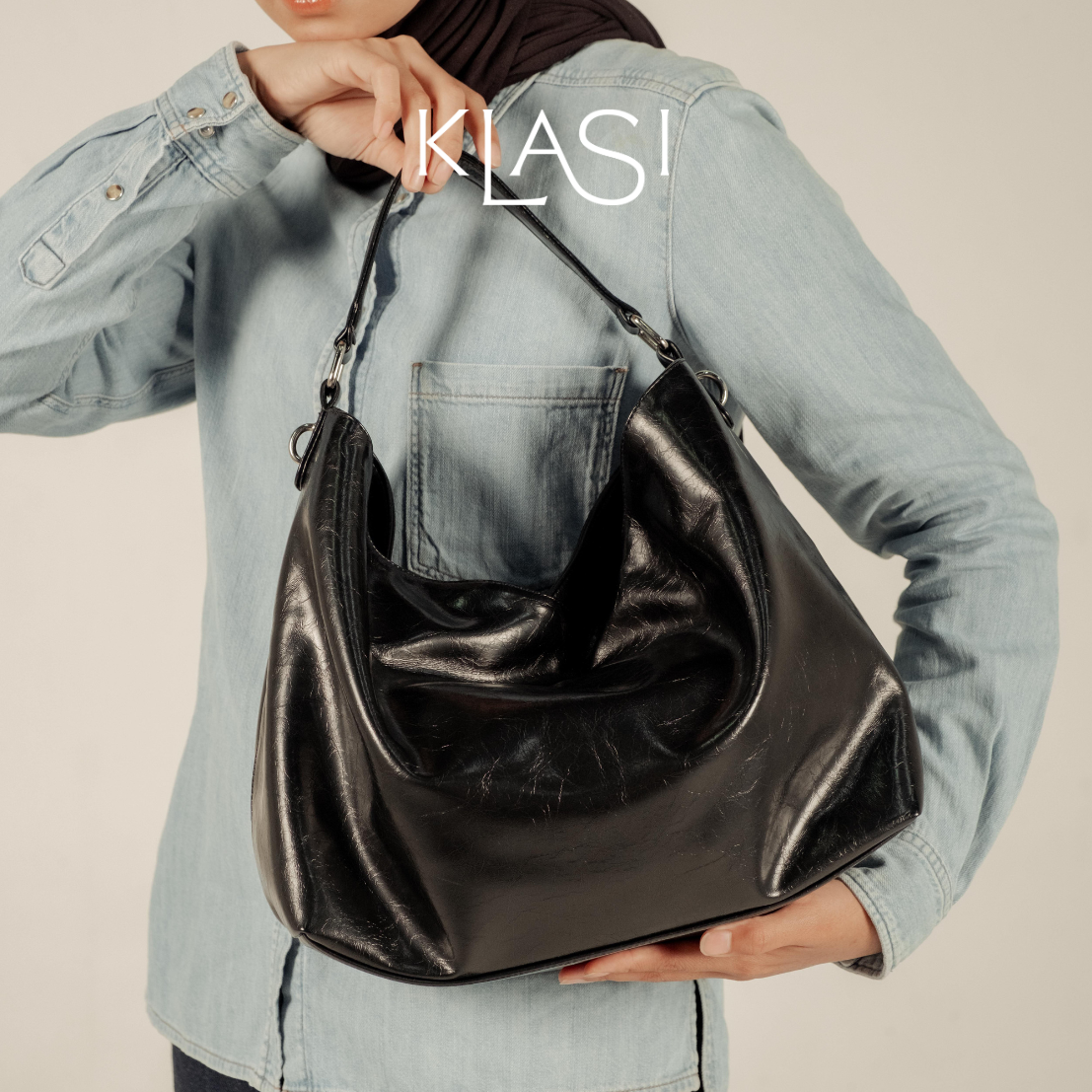 Beatrice Tote Bag - Black