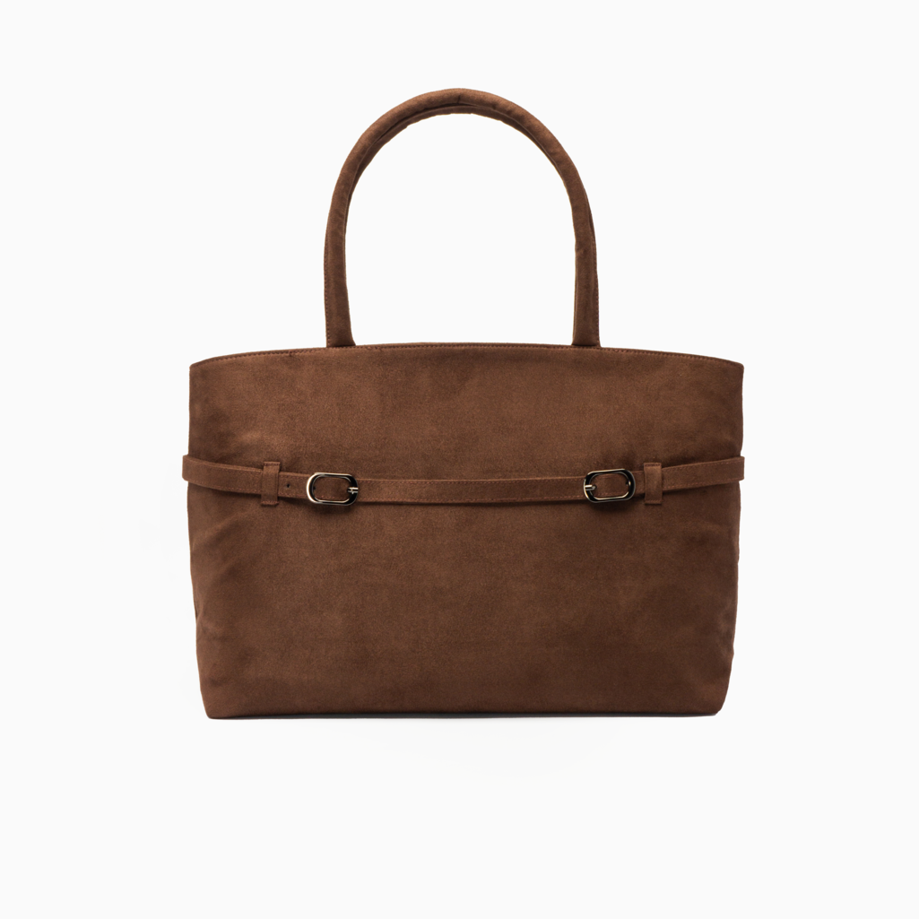 Cosette Structure Tote - Brown