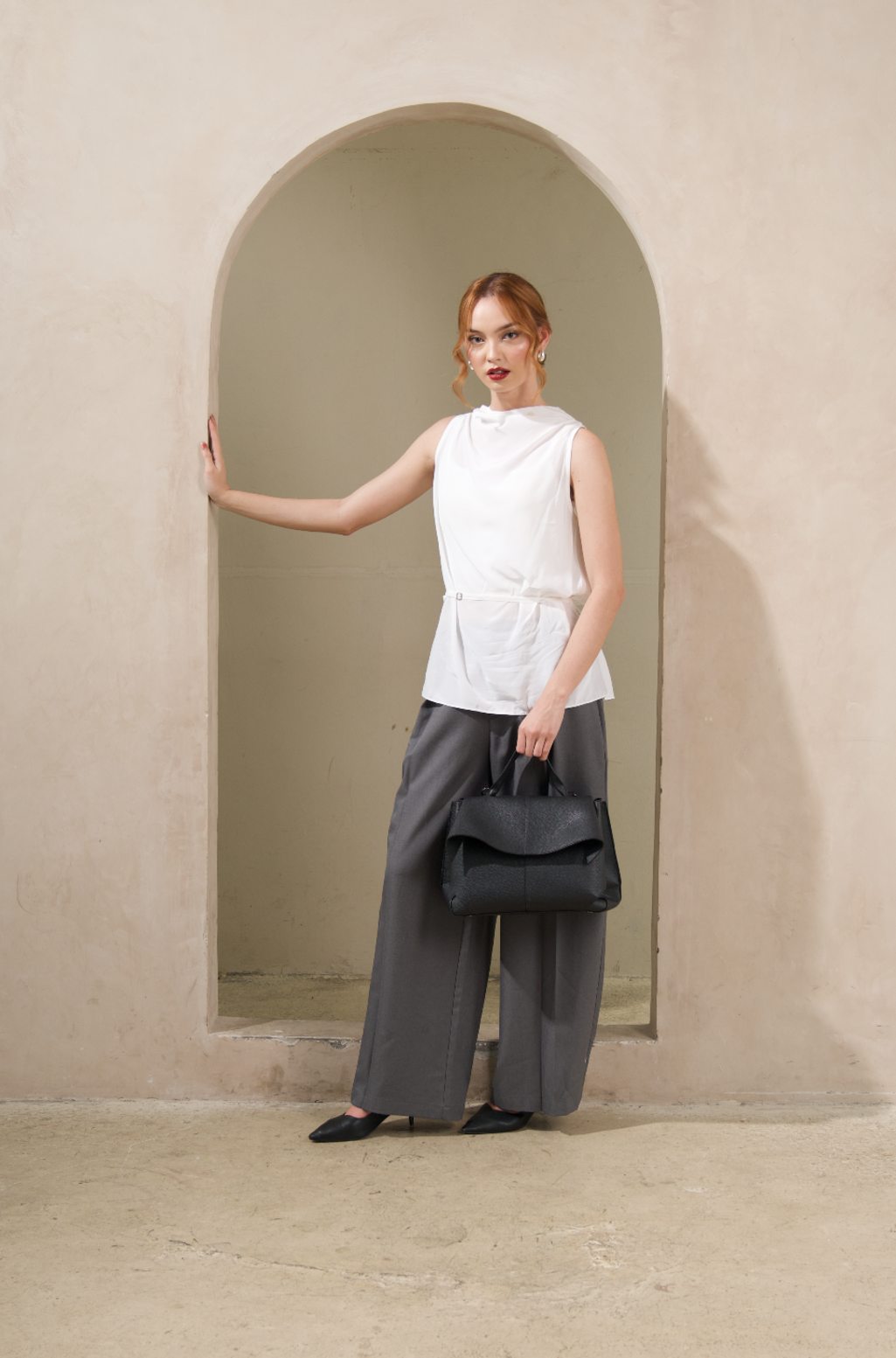 Odette Structured Bag - Black