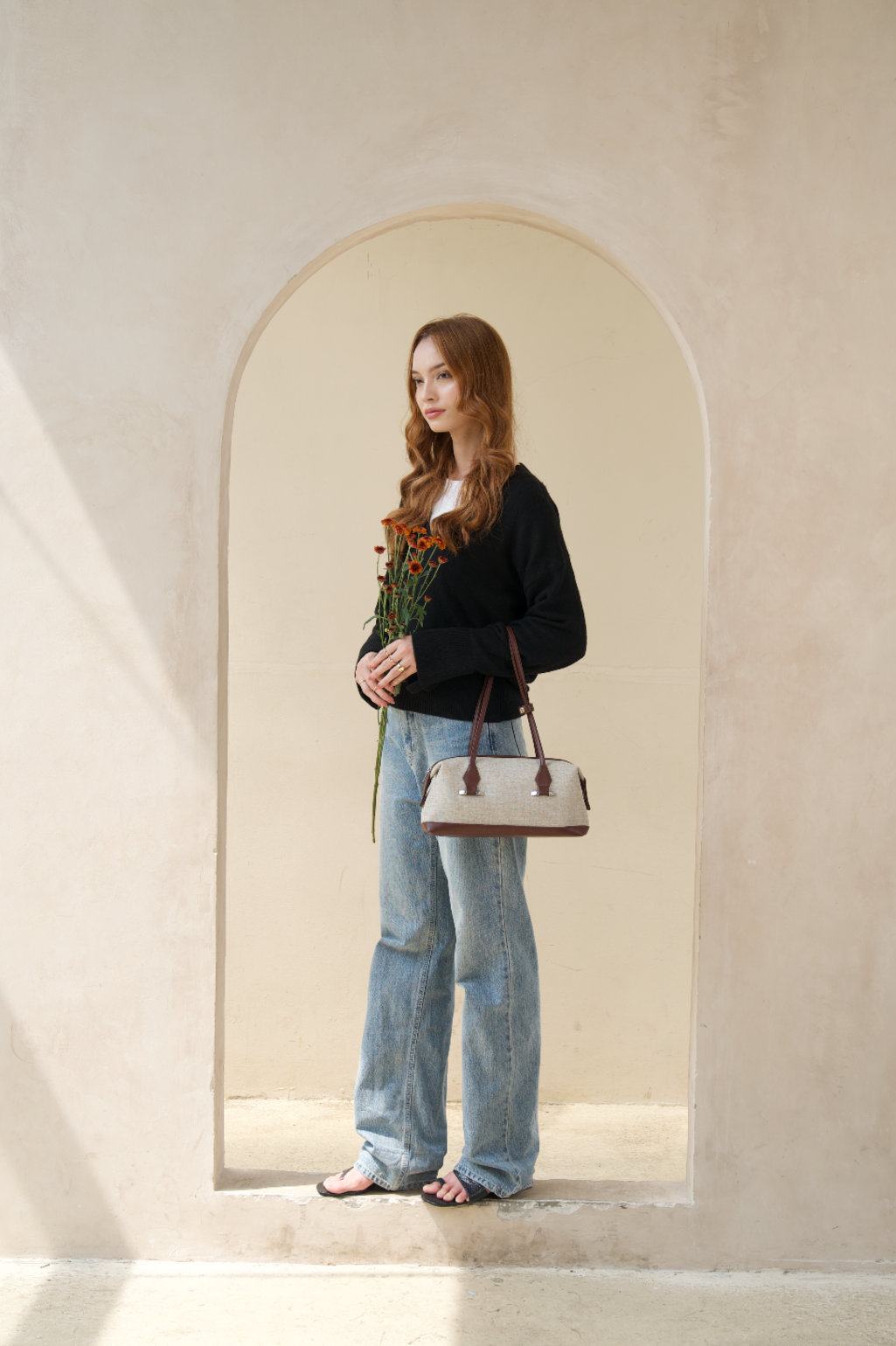 Finley Shoulder Bag - Brown