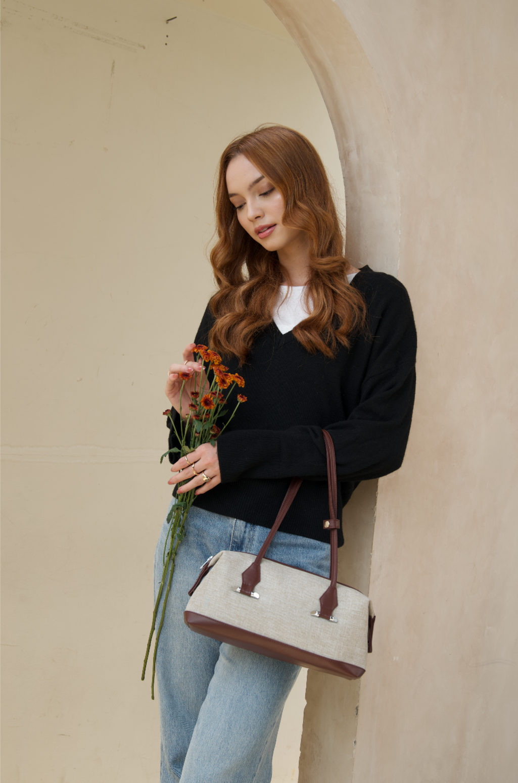 Finley Shoulder Bag - Brown