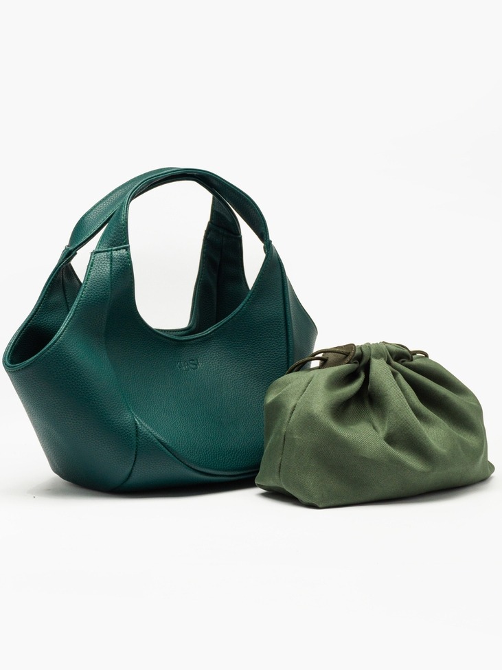 Ophelie Handbag - Emerald