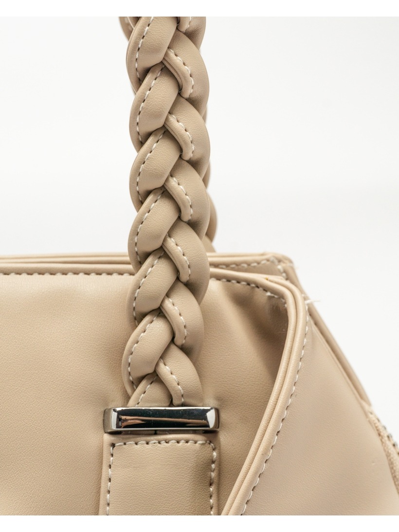 Celeste Braided Handle Tote - Ivory
