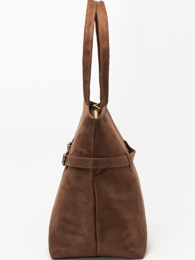 Cosette Structure Tote - Brown